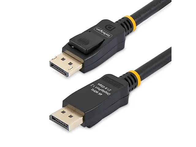 3 Meter Displayport 1.2 Kabel Vergrendeling M/M DP 4K Kabel Zwart