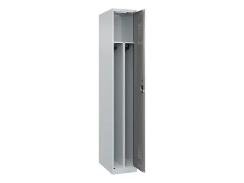locker voor scheiding van kleding,HxBxD 1850x300x500mm,1vak