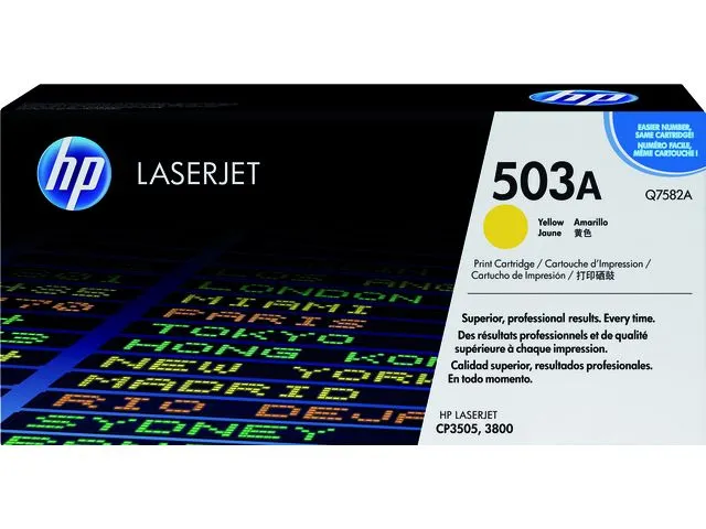 OUTLET Tonercartridge HP Q7582A 503A geel