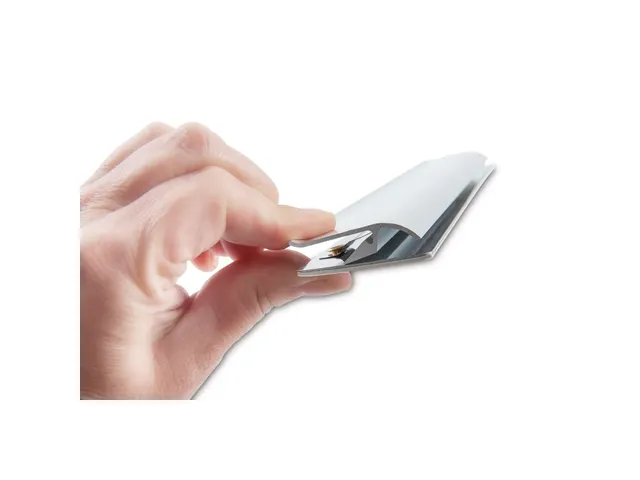 Klemlijst MAUL 218x40mm aluminium zelfklevend