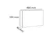 Ringmap harde kaft PVC ronde rug 4 ringen 30mm A3 Horizontaal Zwart