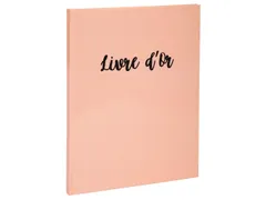 Gastenbk 100p goud 2 7x22 AQUAREL koraal