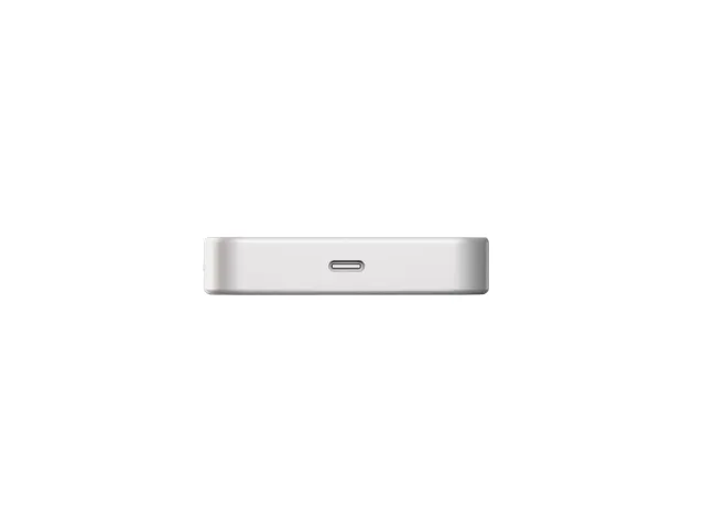 Slim Aluminium Powerbank Qi2 10.000 mAh Wit