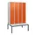 Dubbeldekse dekenkist,HxBxD 1950x1200x815mm,4x2vak.,vak B 300mm