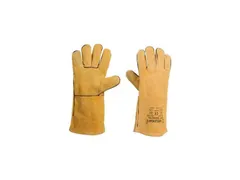 Weldsafe 726 lederen lashandschoenen, geel, maat 10,5, per paar