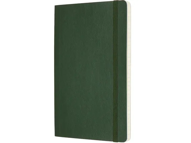 Notitieboek Moleskine large 130x210mm lijn soft cover myrtle green