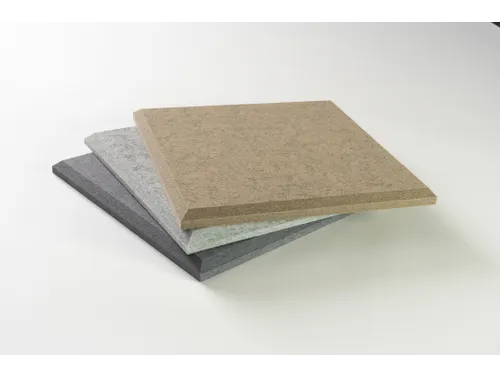 Akoestische PET-vilt wandtegels 30x30cm Combi beige 12 Stuks