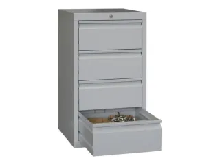 ladekast HxBxD 900x500x500mm 4laden slot RAL7035 front RAL7035 - 2