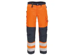 Tranemo 4829 werkbroek, oranje/marineblauw, maat 40, per stuk