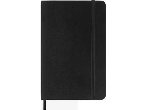 Notitieboek Moleskine pocket 90x140mm dots soft cover zwart