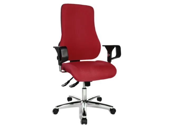 Topstar Bureaustoel Sitness 55 met Body-Balance-Tec Donkerrood