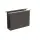 Hangmap Alzicht A6621-58 verticaal folio U-bodem 80mm zwart