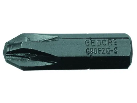 690 PZD 3 S-010 Schroevendraaierbit 1/4 inch,voordeelverpakking 10-del