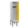 locker met bank,HxBxD 1950x400x815mm,1vak,vak B 400mm,draaigrendel