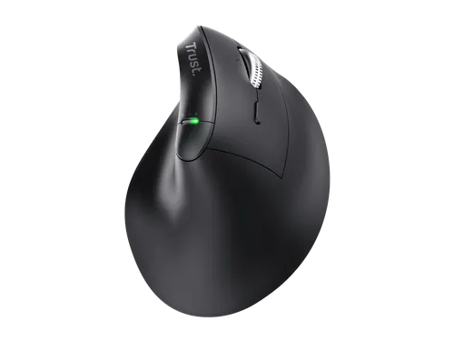 Ergonomische muis Trust hyperscrol Vyran draadloos zwart