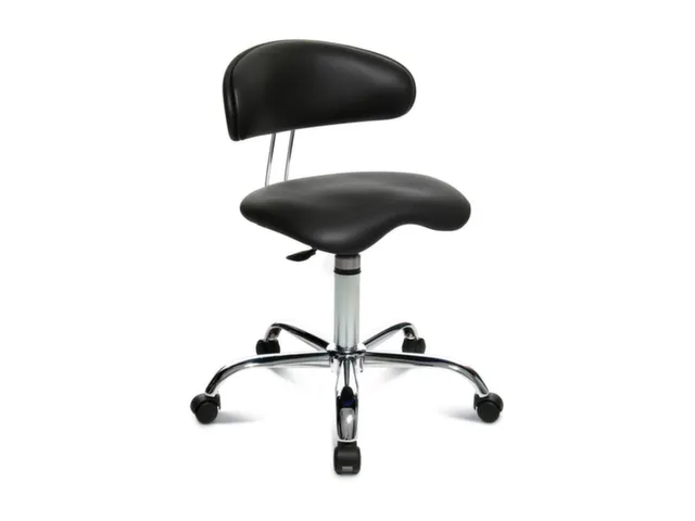 Siège d’atelier pivotant assise 430-510mm noir
