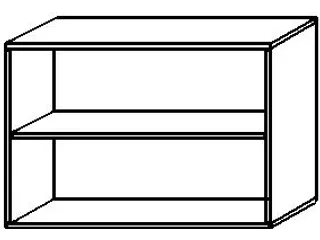 kantoorstelling,HxBxD 720x1000x430mm,1xhouten vloer,decor romp esdoorn - 5