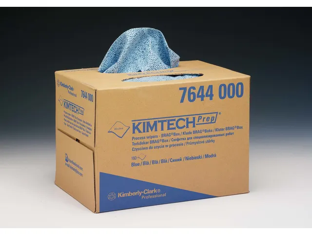 Kimtech 7644 Poetsdoek in Draagdoos Blauw