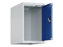 opzetkast,v. locker,1vak.,vak B 300mm,HxBxD 500x300x500mm,cilinderslot