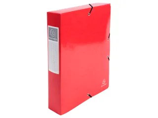 Klasseerdoos IDERAMA rug 60mm A4 rood - 1