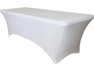 BRASQ Tafelrok Wit 183x76x74cm - 1
