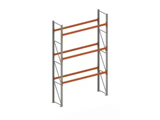 palletstelling,grondveld,HxBxD 4400x2900x800mm,vakl. 1500kg - 1