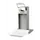 Zeepdispenser & Desinfectiedispenser 500 Ml Beugel Rvs Lb Opvangschaal