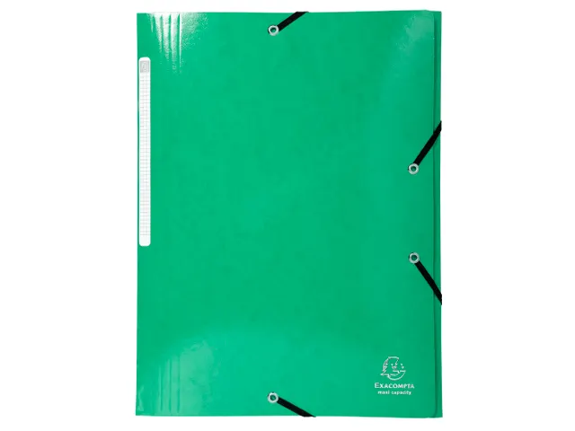 Iderama Elastomap 3 Kleppen Rugetiket Assorti Kleuren Karton