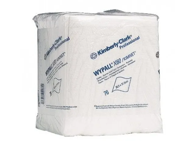 Wypall X60 6034 Poetsdoeken 1/4 Gevouwen Wit