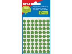Apli Ronde Etiketten Ø8mm Groen