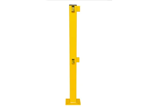aanrijdbeschermingsplank,hoekpaal,v. buiten,HxBxD 1000x70x70mm,staal