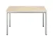 Table Polyvalente Tube Carré 4Pieds Hxlxp 740X1400X800Mm Rectangulair