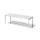 In hoogte verstelbaar bureau,HxBxD 650-850x2200x800mm,blad grijswit