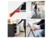 OUTLET Huishoudtrap met hoge beugel 3 treden antislip inklapbaar tot 1