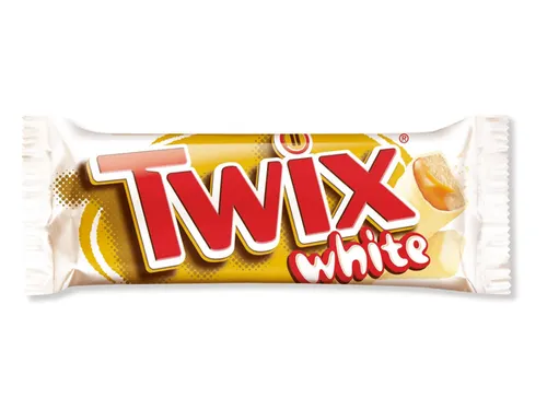 Chocolade Twix white reep 46 gram