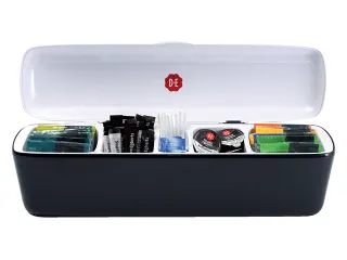 Tafeldispenser Douwe Egberts 5 vakken met inhoud zwart - 1