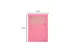 100 venstermappen SUPER 160g/m2 22x31cm Roze