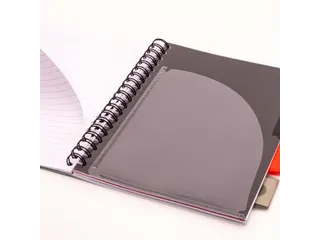 Projectboek Pukka Metallic B5 lijn 4-tabs 200 pagina's 80 gram groen - 6