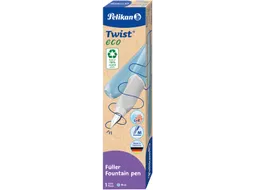 Twist vulpen Eco, met vulling, blauw