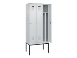 locker voor scheiding van kleding,HxBxD 2120x900x500mm,3vak