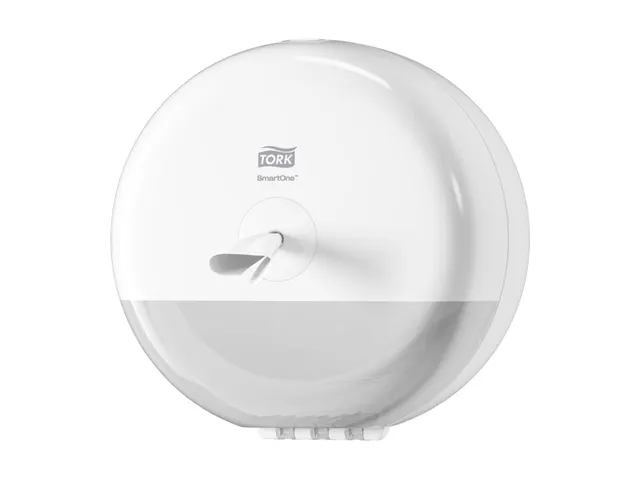 Tork 681000 T9 SmartOne Mini Toiletpapier Dispenser Elevation Wit