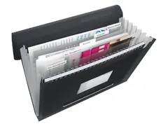 Projectmap Vivida Pp A4 Zwart 6 Vaks