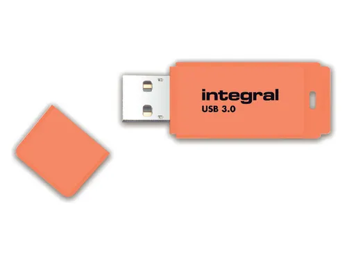 USB stick 3.0 Integral Neon USB-A 64GB oranje