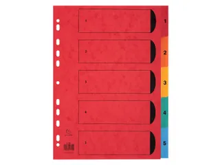Tabbladen glanskarto n 225g bedrukt 1-5 - 2