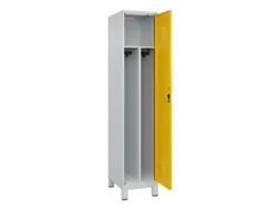 locker voor scheiding van kleding,HxBxD 1950x400x500mm,1vak