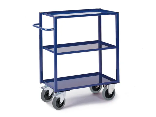 tafelwagen,draagverm. 400kg,3xopvanglegborden,laadvl. LxB 995x695mm