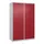 locker voor scheiding van kleding,HxBxD 1850x1200x500mm,4vak