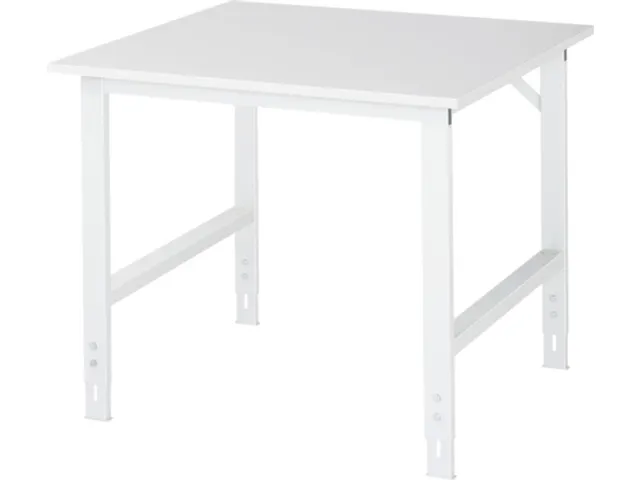 établi HxlxP 760-1080x1050x1000mm boispanneau mélaminé force 500kg