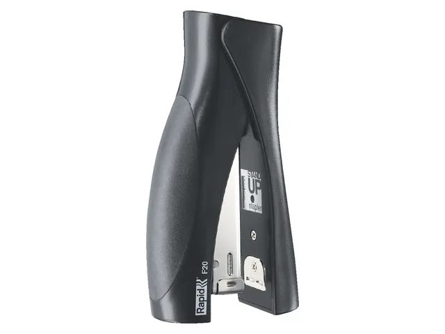 Nietmachine Rapid F20 StandUp Halfstrip 20vel 24/6 zwart