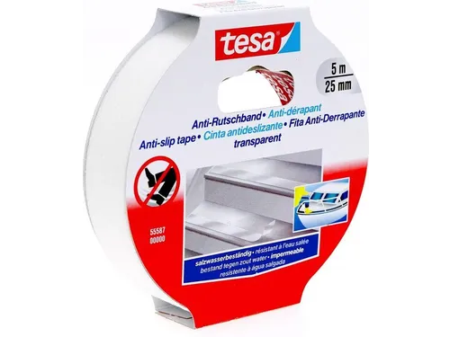 Antisliptape Tesa 55587 25mmx5m transparant